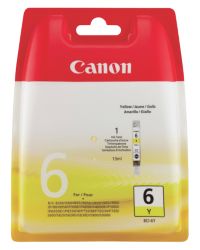 Canon BCI 6Y Yellow Printer Ink Cartridge