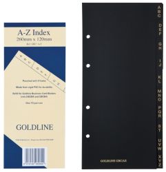A Z Index For Business Card Holder