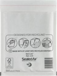 Sealed Air Mail Lite Bubble Bags White C 0 150x210mm 100 Per Pack