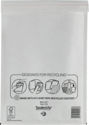 Sealed Air Mail Lite Bubble Bags White F 3 220x330mm 50 Per Pack