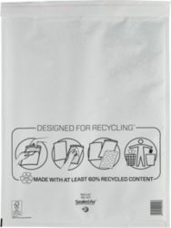 Sealed Air Mail Lite Bubble Bags White K 7 350x470mm 50 Per Pack