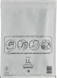 Sealed Air Mail Lite Bubble Bags White LL 230 x 330 mm 50 Per Pack 