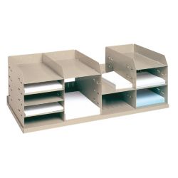 Optional Pigeonhole Accessory for Storage Cabinet Grey