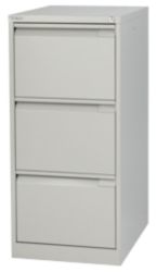 Bisley Filing Cabinet 3 Drawer Grey 47W x 62D x 101H cm 