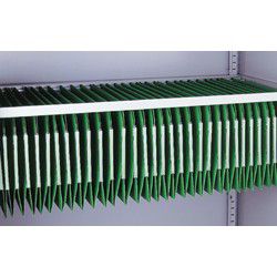 Optional Lateral Filing Rail for Storage Cabinet Grey