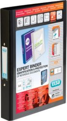 Bantex Vision Binder 2 Ring Black A4 25mm