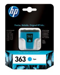 HP 363 Cyan Printer Ink Cartridge