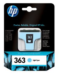 HP 363 Light Cyan Printer Ink Cartridge C8774EE