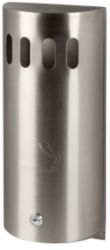 Wall mounted cigarette bin
