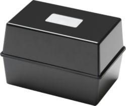 Card Index System 5 X 3   Black