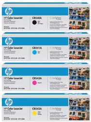 HP 125A Black Colour Toner Multipack Bundle