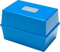 Card Index System 6 X 4   Blue