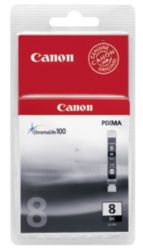 Canon 8BK Black Printer Ink Cartridge