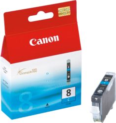 Canon CLI 8C Cyan Printer Ink Cartridge