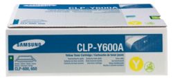 Samsung CLP C600A Yellow Laser Toner Cartridge