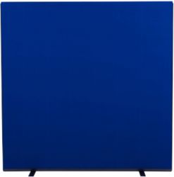 Versatile Freestanding Dividing Screens Woolmic Fabric Royal Blue 1500 x 1500 mm