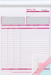 3 Part Delivery Note Books 203 x 279mm