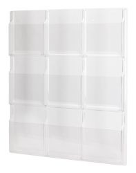 9 Magazine Clear Display Unit