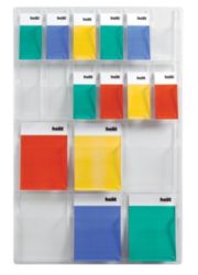 6 Magazine 12 Leaflet Clear Display Unit