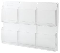 6 Magazine Clear Display Unit