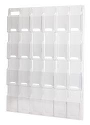 24 Leaflet Clear Display Unit
