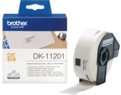 Brother DK 11201 QL Address Labels Standard 29x90mm White Roll of 400