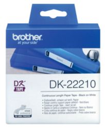 Brother DK 22210 QL Continuous Film Tape 29mm x 3088m White