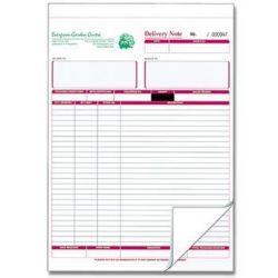 Ease Apart Personalised Delivery Note Set 3 Part 203 x 279 mm 250 Sets Per Pack