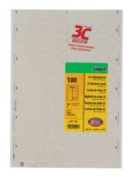 Sigel PC 225gsm Business Cards with Motif for InkjetLaserCopier Parga Champagne 2 Sided 100pack 
