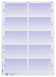 Sigel PC 200gsm Business Cards with Motif for InkjetLaserCopier Graduated Colour Blue 2 Sided 100pack 