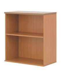 Newbury Office Environment Low Bookcase Beech 80W x 40D x 83H cm