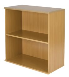Newbury Office Environment Low Bookcase Oak 80W x 40D x 83H cm