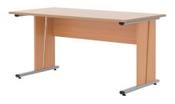 Newbury Office Environment 150cm Desk Beech 150W x 75D x 725H cm