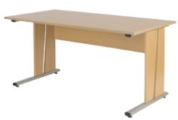 Newbury Office Environment 150cm Desk Maple 150W x 75D x 725H cm