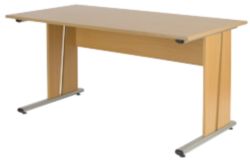 Newbury Office Environment 150cm Desk Oak 150W x 75D x 725H cm