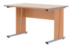 Newbury Office Environment 120cm Desk Beech 120W x 75D x 725H cm