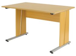 Newbury Office Environment 120cm Desk Oak 120W x 75D x 725H cm