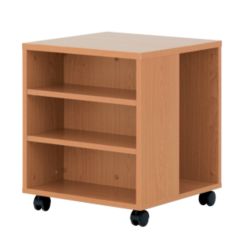 Newbury Office Environment Mobile Printer Stand Beech 50W x 50D x 584H cm