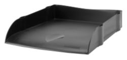 Avery Wide Entry Letter Tray Black