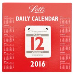Letts Daily Tear off Calendar 2013
