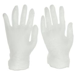 Medium Vinyl Gloves Pk 100