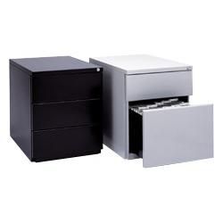 Bisley Mobile Pedestal Grey 3 Drawer 420 x 510 x 570 mm