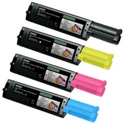 Epson S050190 89 88 87 Laser Toner Bundle