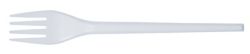 Disposable White Forks 100 bx