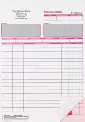 Ease Apart Personalised Purchase Order Sets 2 Part 203 x 279 mm 250 Sets Per Pack