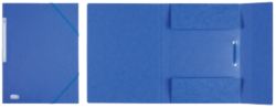 Elba 3 Flap Elasticated Folder Red