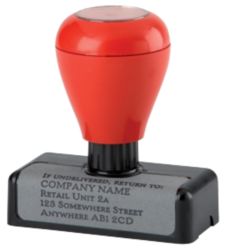 Pre Inked Return Address Stamp