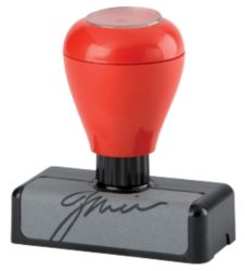 Pre Inked Signature Stamp