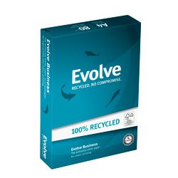 Evolve Business Recycled Printer Paper White A4 80gsm