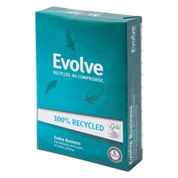 Evolve Business Recycled Printer Paper White A4 100gsm